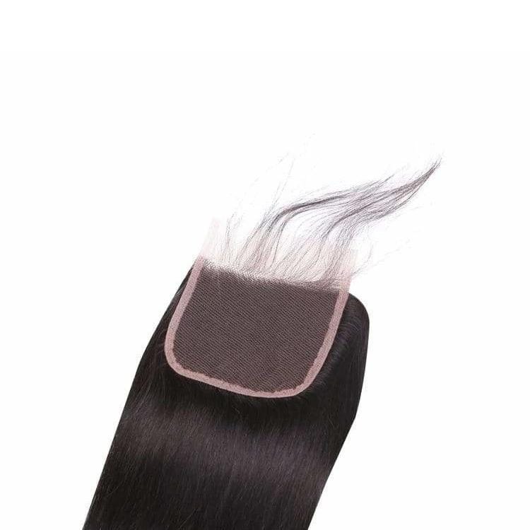 Pre-plucked Lace Closure 4'' x 5'' - Straight - Fa fashion