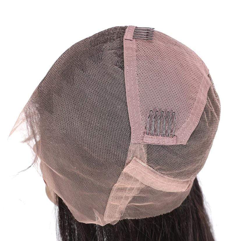 Full Lace Human Wig Straight - Pre-plucked - Fa fashion