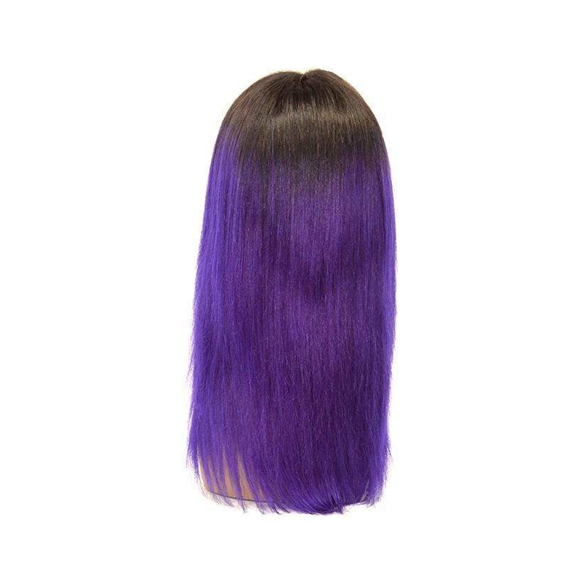 wholesale Fancy Lace Front Wig - T1B/PURPLE