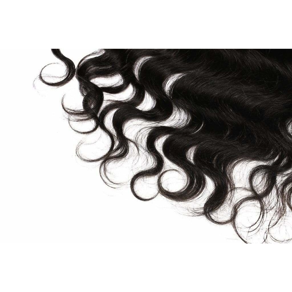 Pre-plucked Lace Frontal 13'' x 4'' - Body Wave - Fa fashion