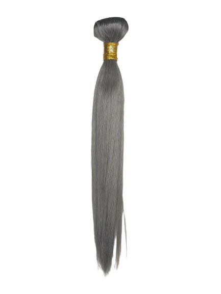 8a Grade Virgin hair - Silver