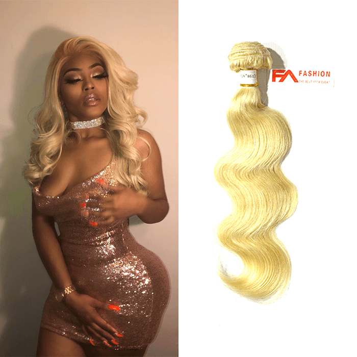 8A Grade Brazilian Virgin Hair Body Wave - 613