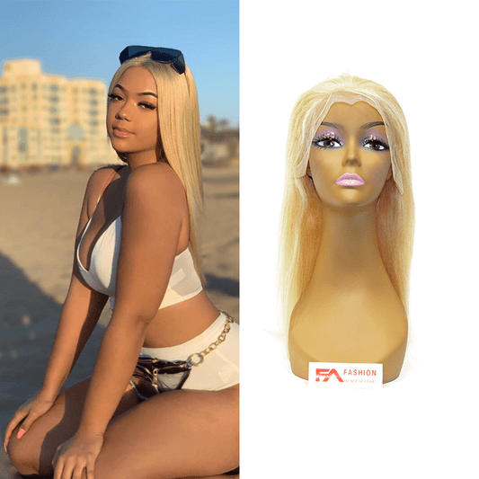 613 Lace Frontal Wig - Straight - Fa fashion