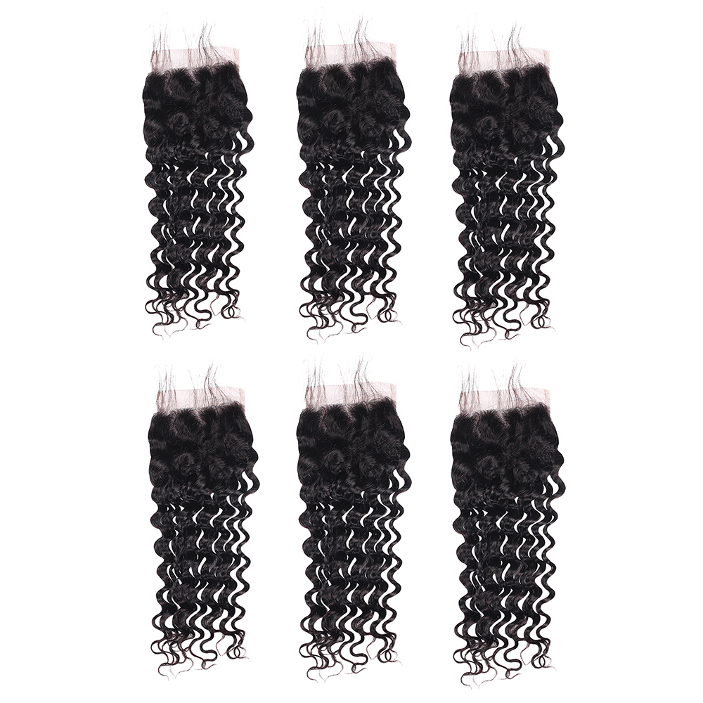 Wholesale Package 6 Piece Short Length Closure