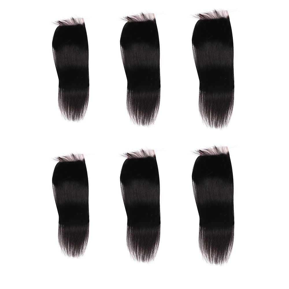 Wholesale Package 6 Piece Short Length Closure