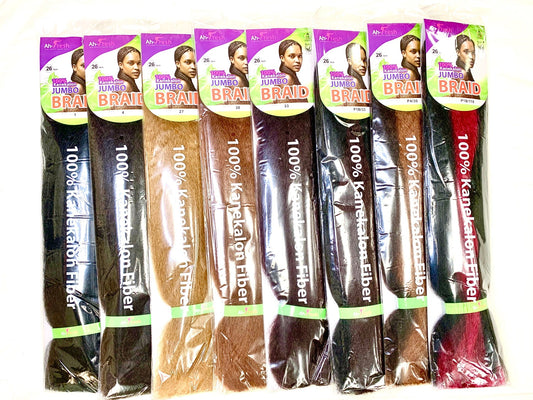 Wholesale 100% Kanekalon Eiber Braids 26''