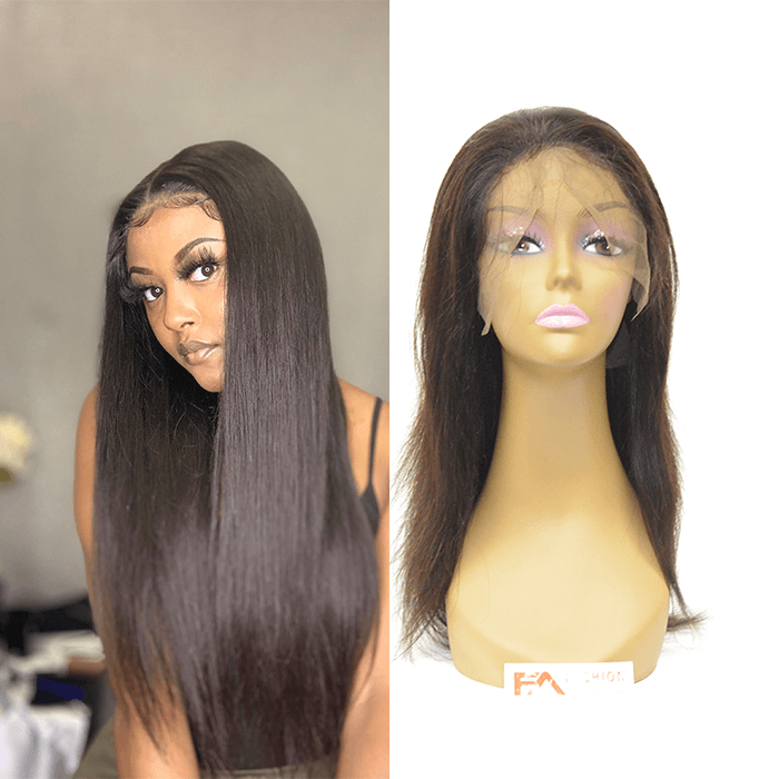 Natural Color HD Lace Frontal Wig  13'' X 6'' - Straight