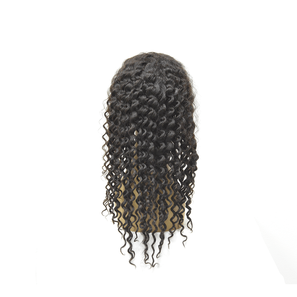 Wholesale Natural Color Lace Frontal Wig 13'' X 4'' - Deep Wave