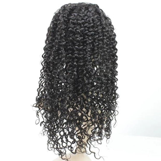 Full Lace Human Wig tight curly - Pre-plucked - Fa fashion