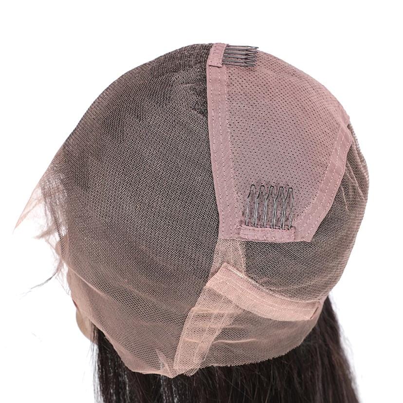 Full Lace Human Wig Straight - Pre-plucked - Fa fashion