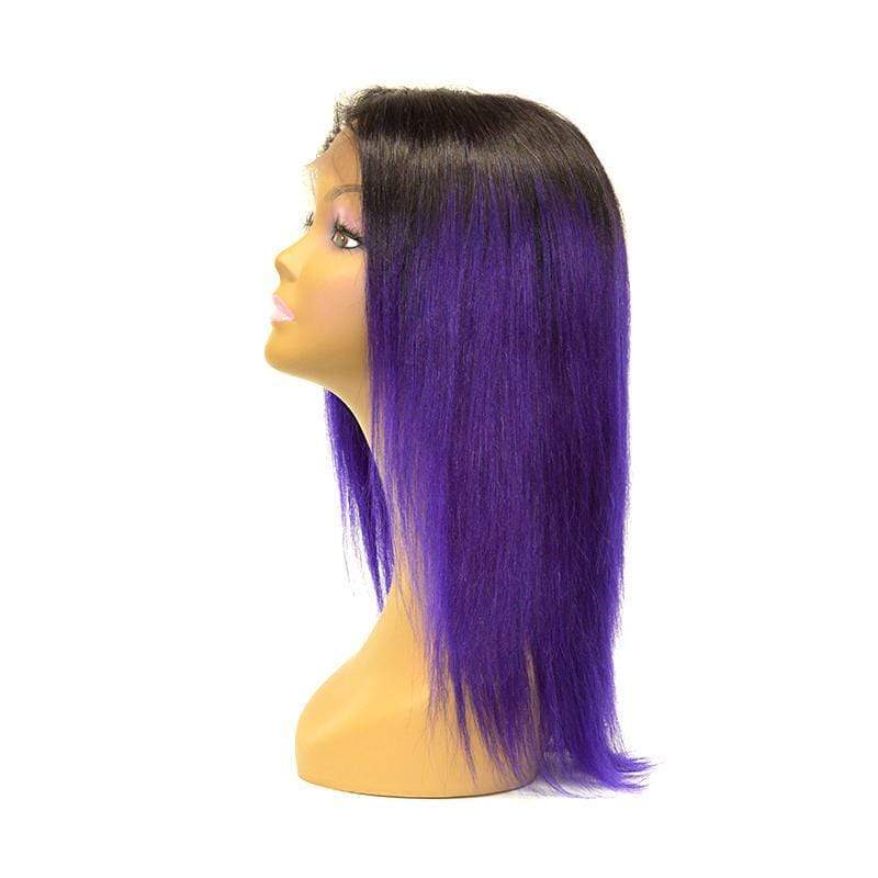 wholesale Fancy Lace Front Wig - T1B/PURPLE